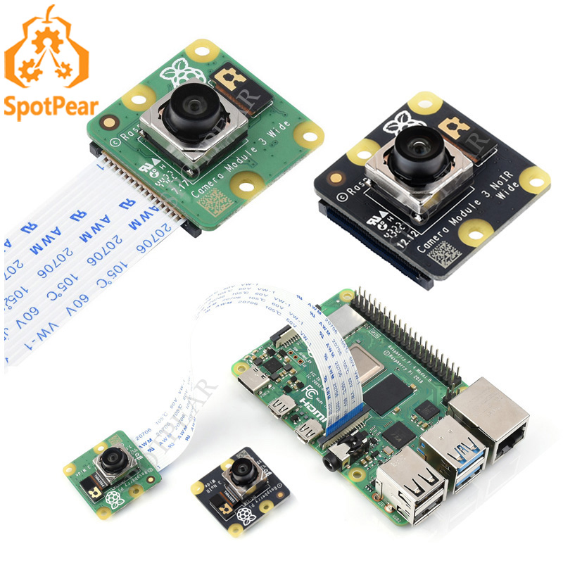 Raspberry Pi Hq Camera Microscope Lens - Raspberry Pi cameramodule 3 officiële autofocus